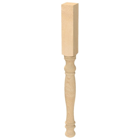 Designs Of Distinction English Country Bar Column with Foot - Paint Grade 01000310PT1